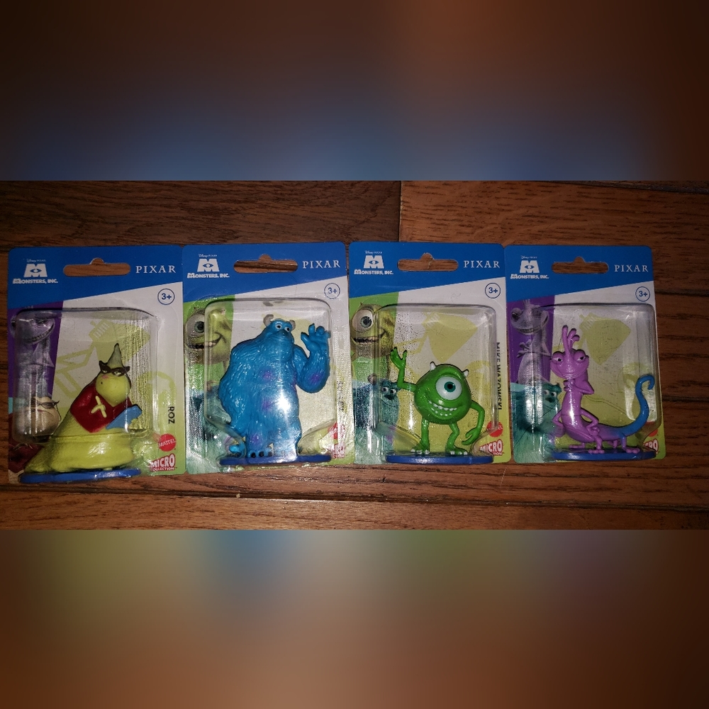 Disney Pixar Monsters Inc. Mattel  Micro Collection